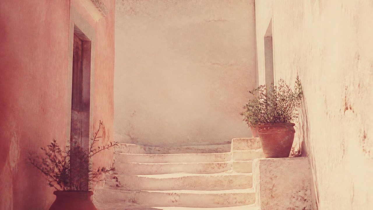 Steps, Chalk — desktop wallpaper from Euro Summer — Vol. 01