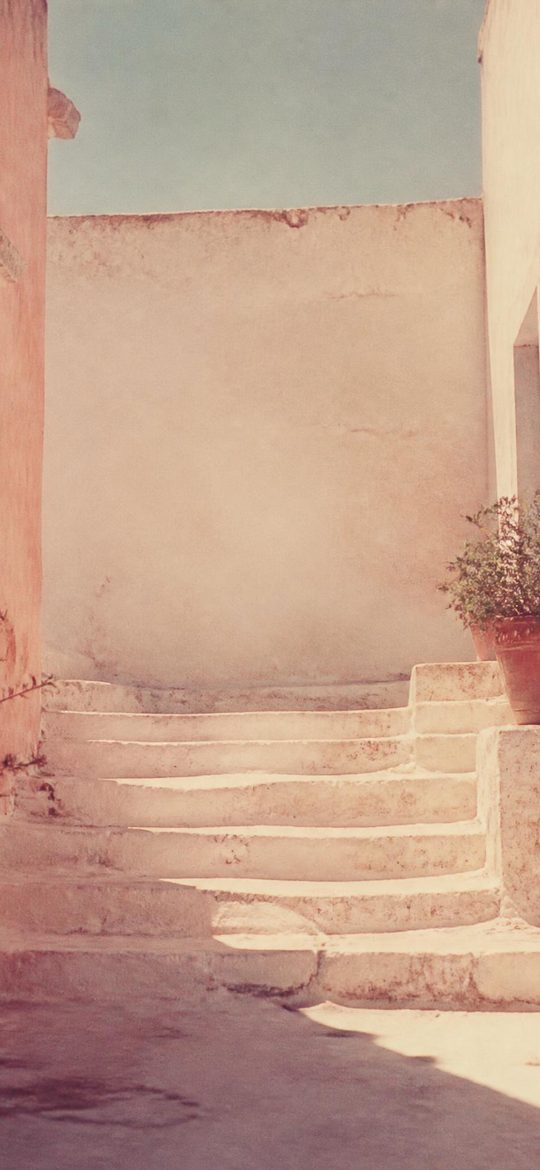 Steps, Chalk — phone wallpaper