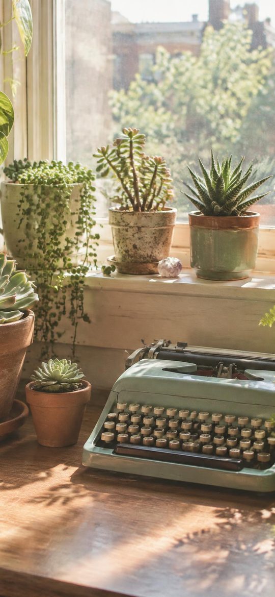 Houseplant Corner — phone wallpaper