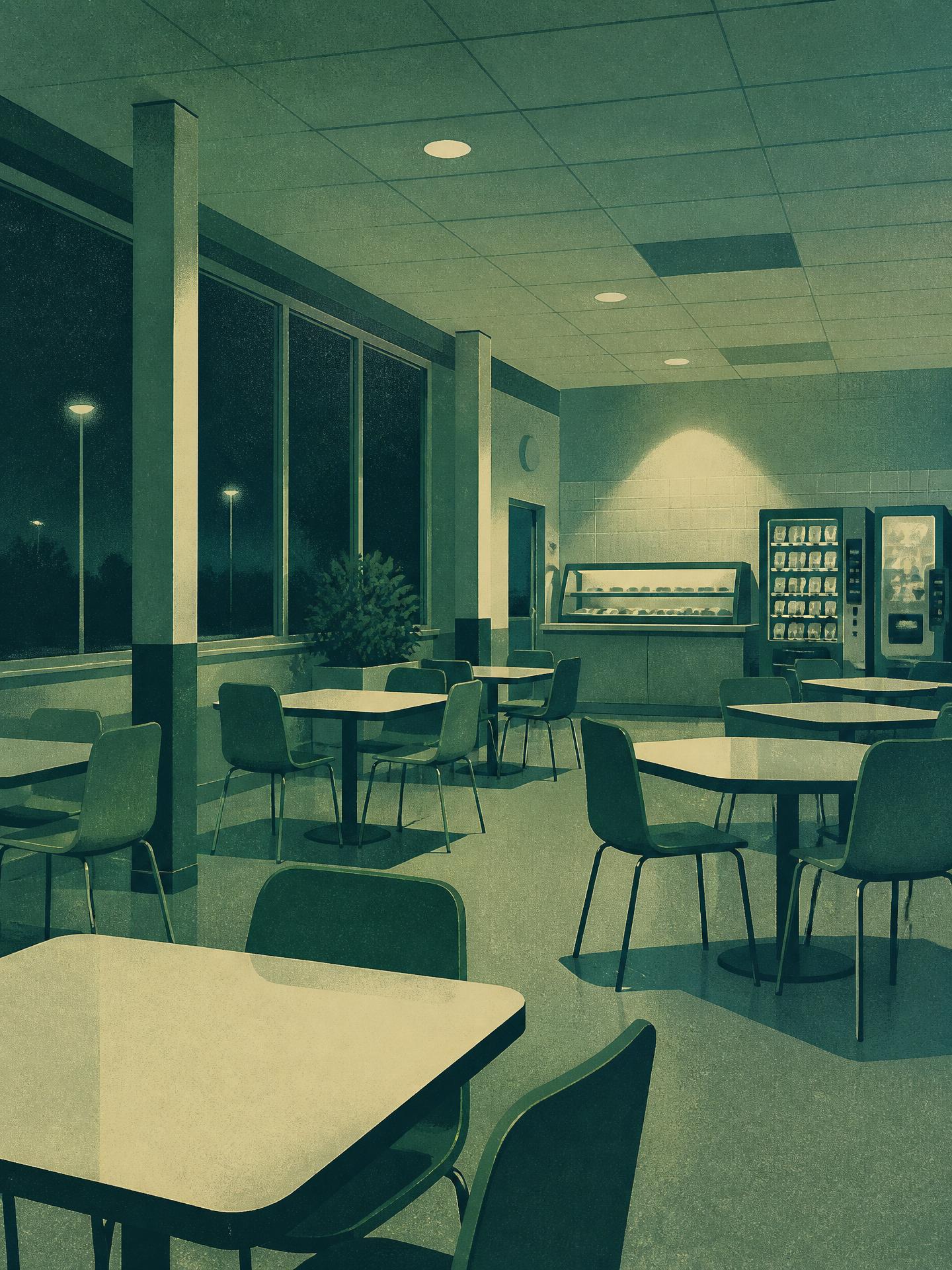 After Dark — The spaces we inhabit late at night.